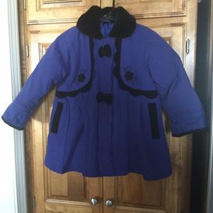 Expressions contemporary apparel little girls jacket size 4( girls